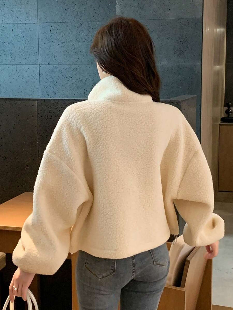 Campera con Cuello Alto Plus
