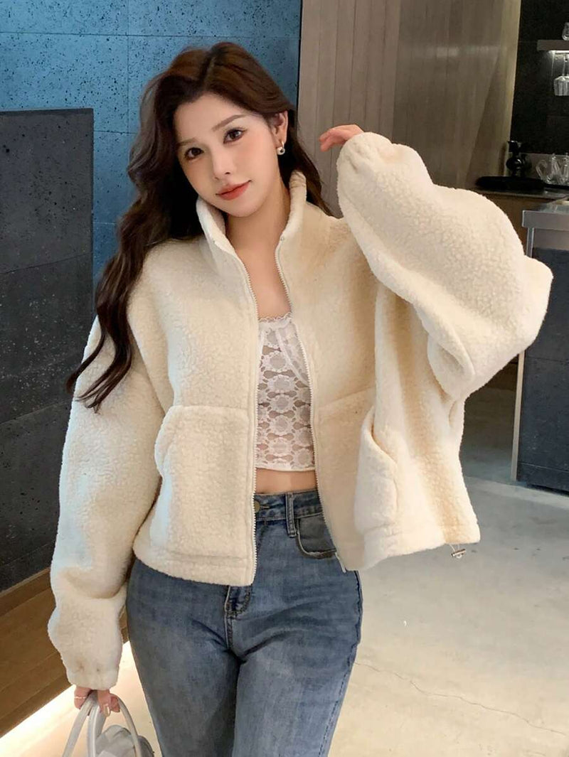 Campera con Cuello Alto Plus