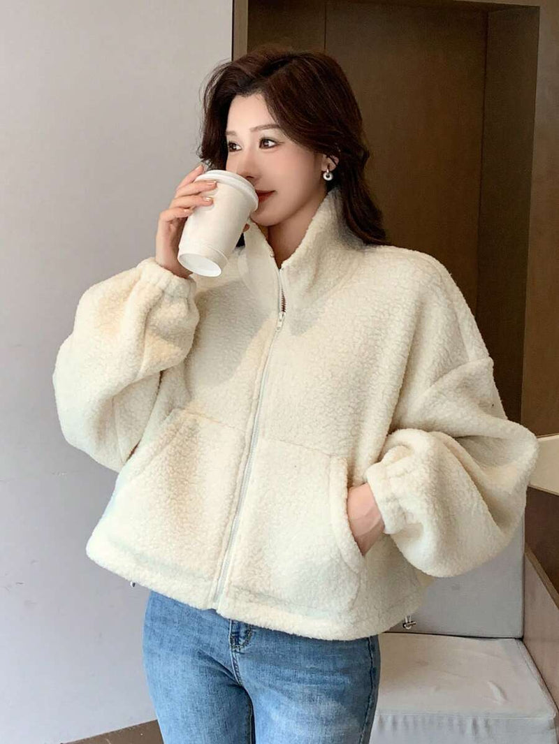 Campera con Cuello Alto Plus