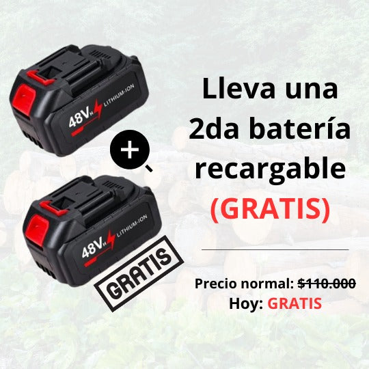 Mini Motosierra Portátil Profesional + 1 Baterías Recargables