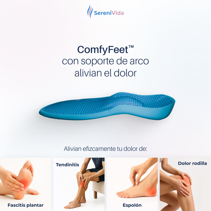 Plantillas ComfyFeet - Compra uno y llévate otro gratis + Calcetines ortopédicos