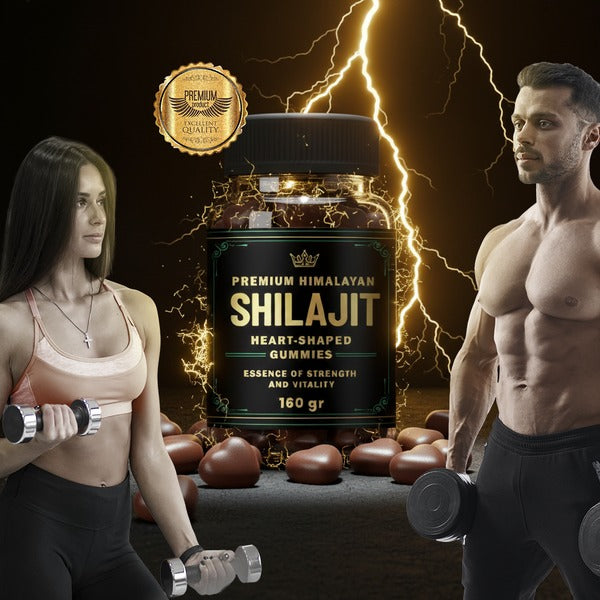 Gomas Shilajit™ 160g - Energía, Vitalidad, Claridad mental y Piel Radiante