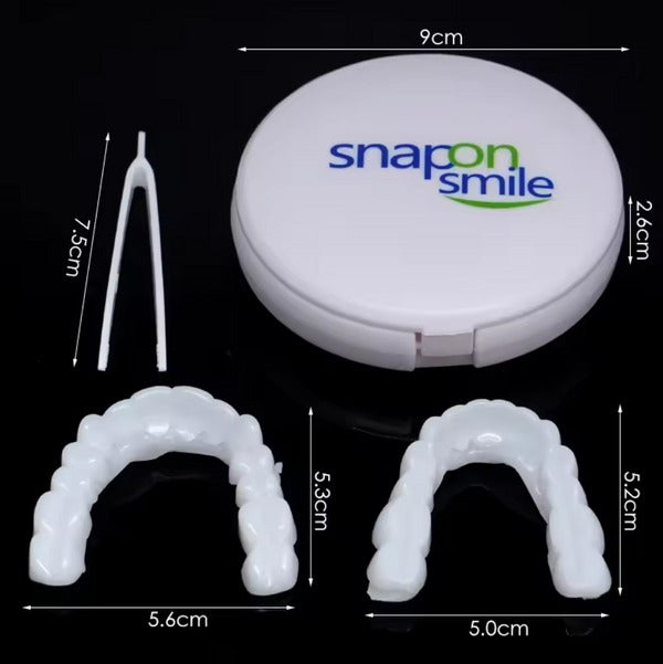 Denwhite®: Carillas Dentales Ajustables - Set 2 Pzs (Superior e inferior)