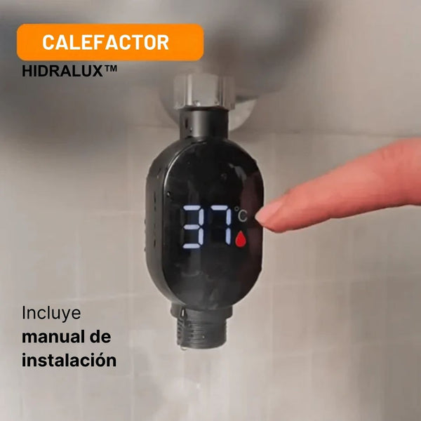 HIDRALUX™ - Calentador de grifos potente y compacto - Comprá 1 y llevate 3 con Envío Gratis