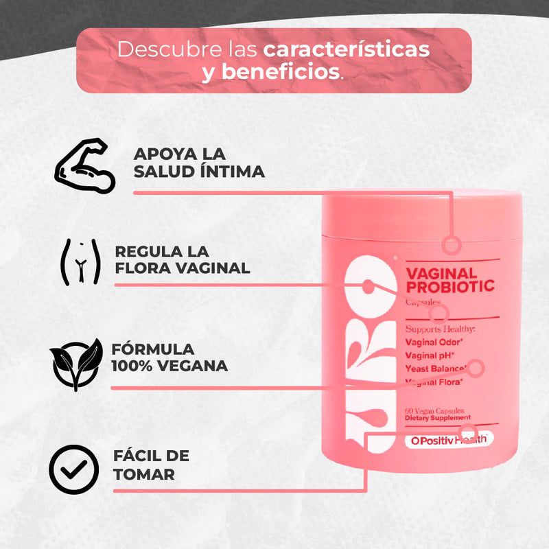 URO™ Probiótico Vaginal - Combo Truly Femme –Compre 1 y llévese 2 + hidratante íntimo + envío gratuito