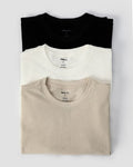 Kit con 3 Remeras Texturizadas Tejido Waffle Milano - Compra 1 y llévate 3