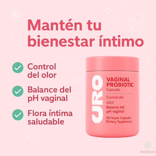URO™ Probiótico Vaginal - Combo Truly Femme –Compre 1 y llévese 2 + hidratante íntimo + envío gratuito