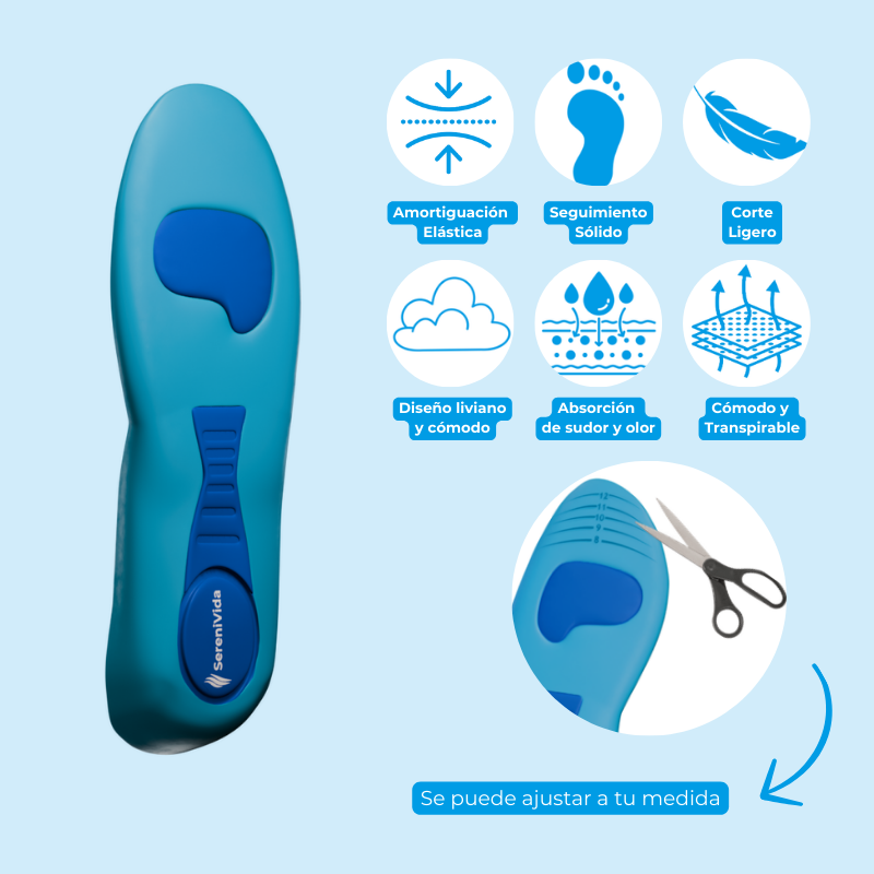 Plantillas ComfyFeet - Compra uno y llévate otro gratis + Calcetines ortopédicos