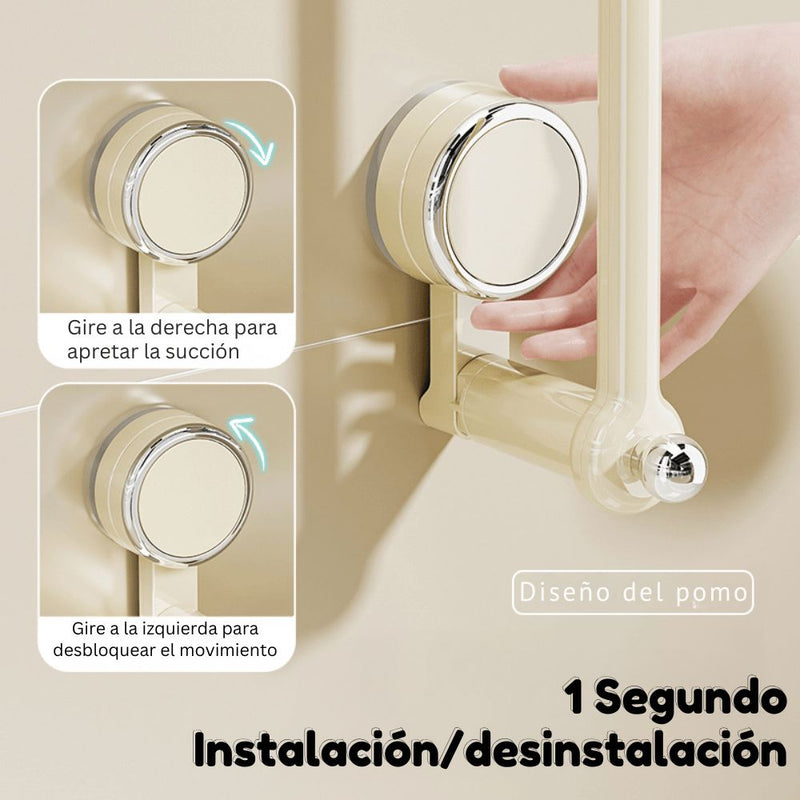 Varilla colgante con succión multifuncional + regalo sorpresa y envío gratis