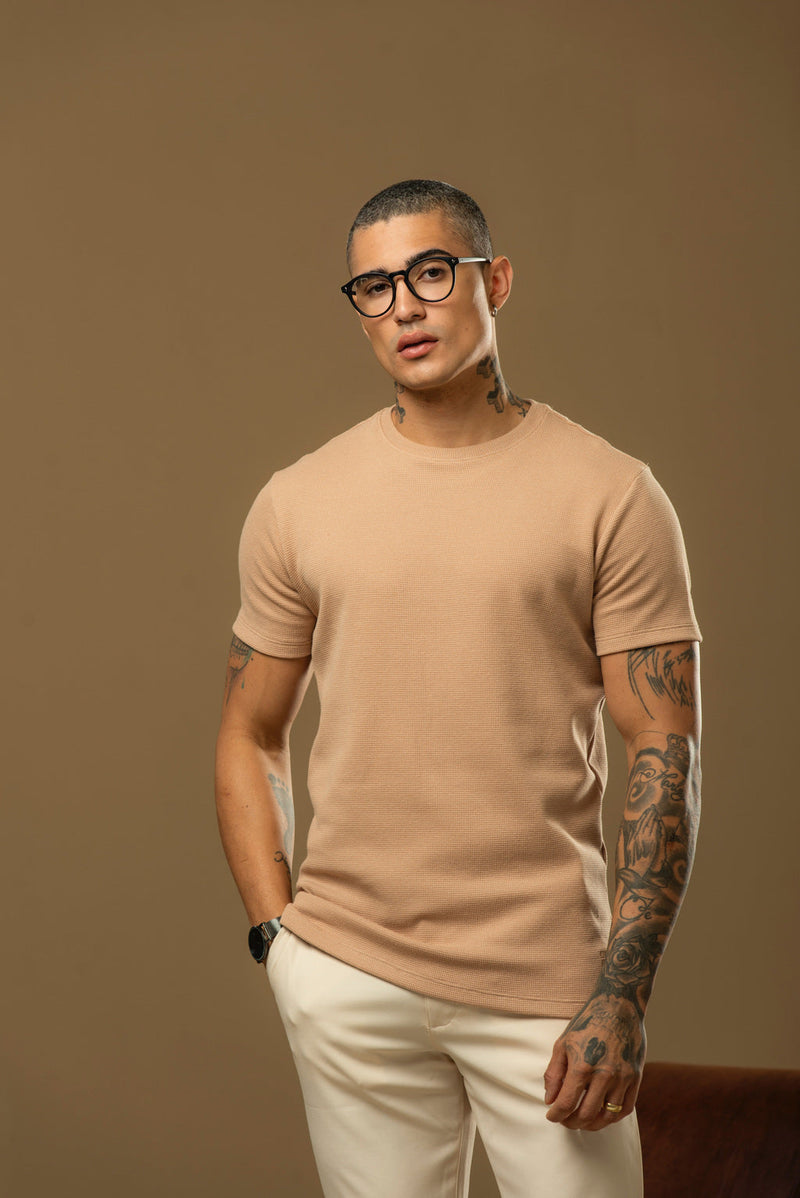 Kit con 3 Remeras Texturizadas Tejido Waffle Milano - Compra 1 y llévate 3